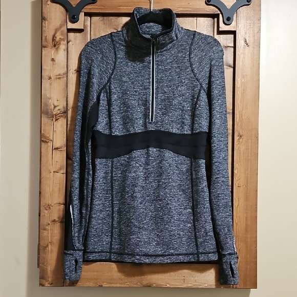lululemon athletica Tops - Lululemon Full Tilt Half Zip Pullover Size 8